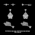 _preview-es-a2-TOS-Mk2.png Klingon ships of the Starfleet Handbook, part 2: Star Trek starship parts kit expansion #28