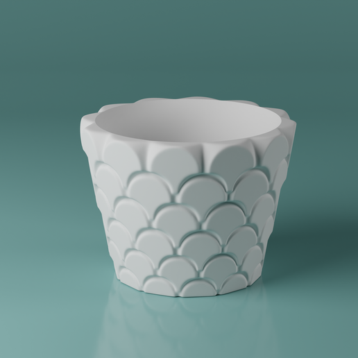 3D Planter Pot 19 3D model