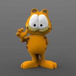 Garfield 1.jpg STL file Garfield・3D printing design to download