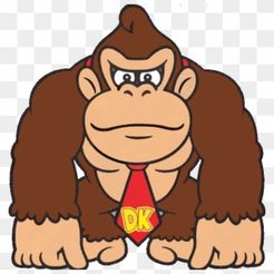 Donkey-Kong.png Donkey Kong head cookie cutter