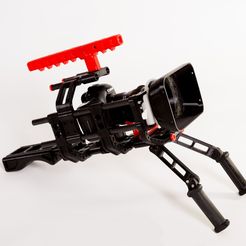 格式工厂_W4A9884.jpg Free STL file 3D print shoulder rig V2.0・Template to download and 3D print