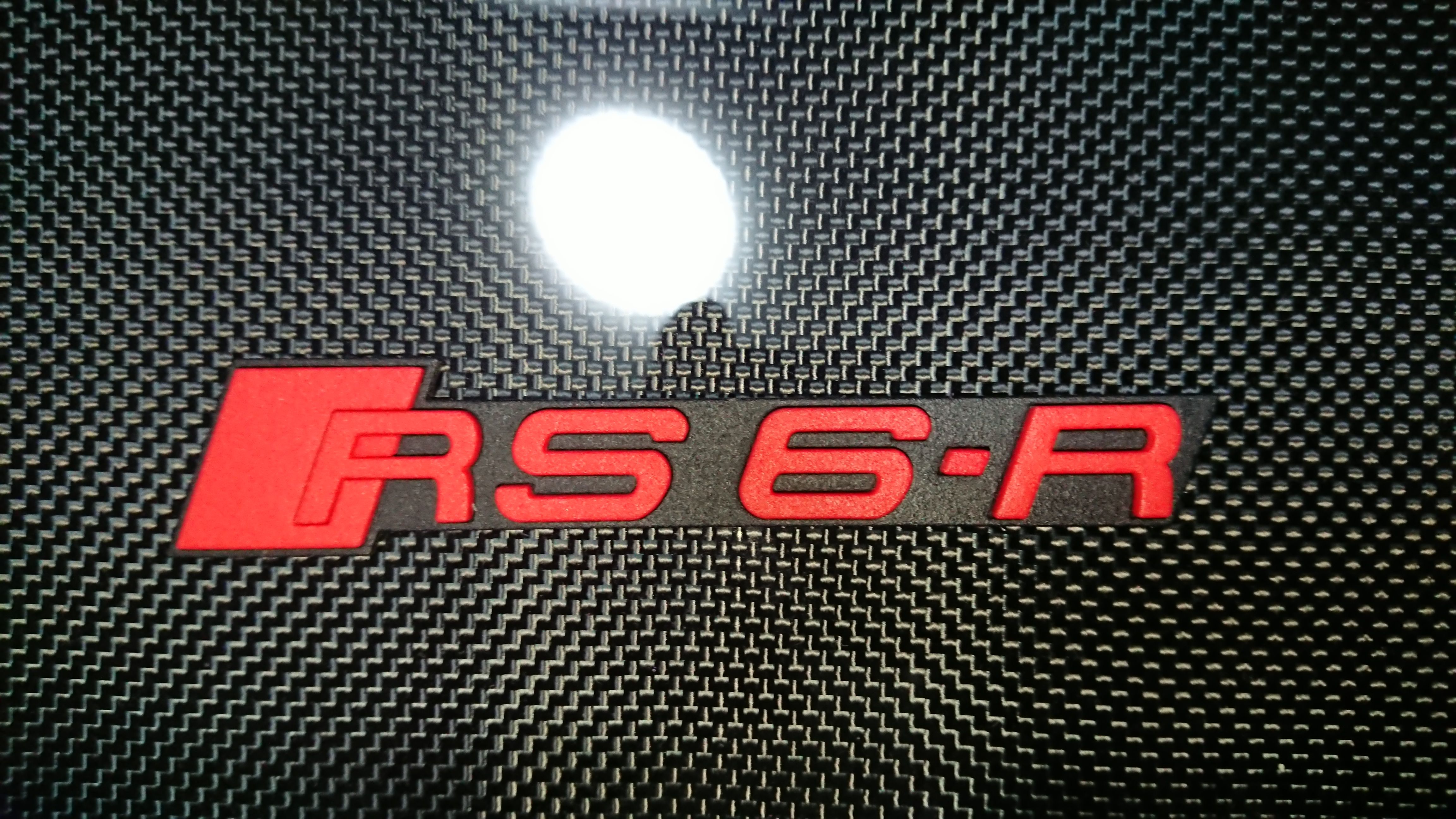 Logo Grille ABS Badge 3D Emblem 'S6' j For Audi 2005-2011 A6 A6L S6 RS6 C6 C7