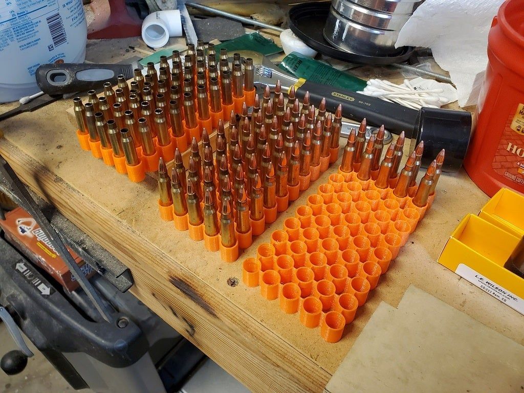 Download free stl file 223 5 56 reloading tray 3d printer model