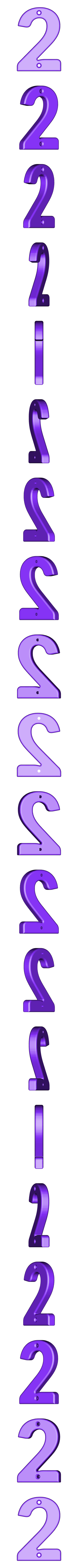 2.stl House Numbers