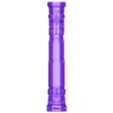 pillar sea.UV's.OBJ Fantasy medieval pillar 3