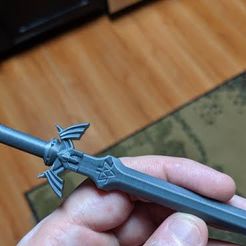 IMG_20230502_214210.jpg Free STL file Zelda master sword・3D printer model to download