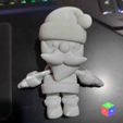 lyingFront.jpg SANTA FLEXI TOY PLUS KEYRING
