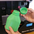 4.png 3D printable bottle and screw cap