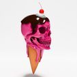 0019.jpg Skull Sundae Ice Cream Pop Pop Surrealism toy