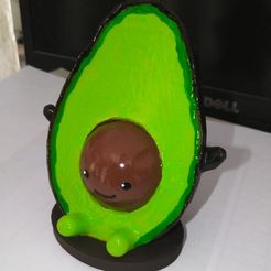 agua.jpg Archivo STL gratis Aguacatito・Objeto imprimible en 3D para descargar