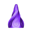 Fireball DIce Bottom With Numbers.obj Бесплатный STL файл Fireball 6 Sided Dice・3D-печатная модель для скачивания