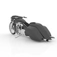 9.jpg Bagger Chopper Motorcycle for 3D Print