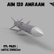 AIM-120-ETSY-2.png AIM-120 AMRAAM scale missile for RC aircraft