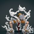 Luffy-27.jpg Luffy Nika One Piece 3D Printable
