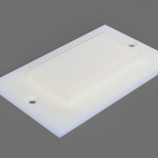 Free STL file Rocker Switch Cover Single Switch・Model to download and