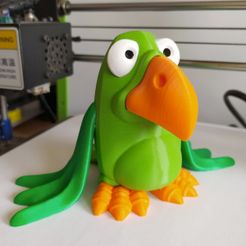 bird05.jpg STL-Datei Coco Birdy, der kleine Vogel von den Inseln...・3D-Drucker-Vorlage zum herunterladen