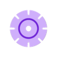 Roue_8_dts-_Largeur_fixe.stl Roues de codage pour détecteur de brouillage Ø1,75