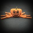 IMG_20241018_010622.jpg Flexi Halloween Pumpkin Spider now available in 3mf and stl