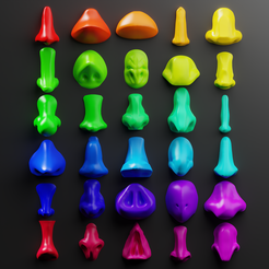 sssssfff.png Archivo 3D Máquina de narices | 30 modelos de narices・Plan de impresora 3D para descargar