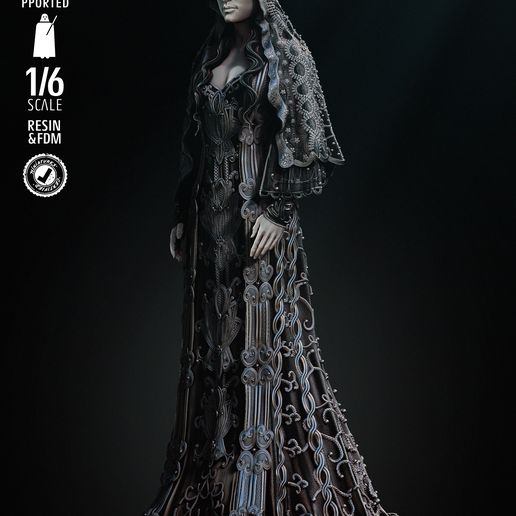 PADME SCULPTURE - TESTED AND READY FOR 3D PRINTING 3D File for 3D  printingCults