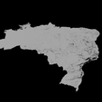 5.png Topographic Map of Brazil – 3D Terrain