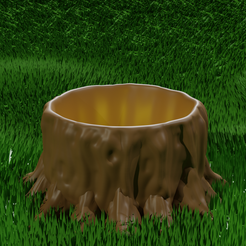 toconcesped.png Archivo STL gratuito Tocón Suculento・Objeto para descargar e imprimir en 3D