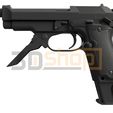 raffica7.jpg TAM SET! Beretta M93 Raffica, MAG - YÜKSEK DETAYLI MODELLER (ÇALIŞMAZ, AIRSOFT)