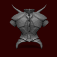 Low Poly Render 03.png Tibia Demon Armor - KeyChain Miniature