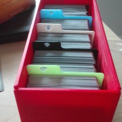 IMG_20180607_172726.jpg Free 3D file MTG Deck/Storage/Card Box・3D printable model to download