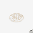 81.-Voronoi-Coaster-STL-3MF---3D-Printable-Drink-Coaster-Digital-File-4.png Voronoi Coaster STL & 3MF – 3D Printable Drink Coaster Digital File