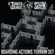 SET3.jpg Space Wreck: Gothic Boarding Actions Terrain Set BASIC FILES