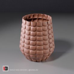 vase-1008-A-corn-vase-01.jpg STL file VASE・3D printer model to download
