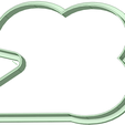 Contorno.png Number 23 shared 90mm cookie cutter