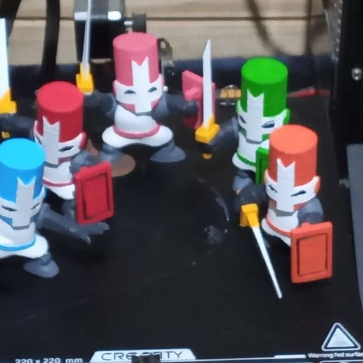 Caballeritos de Castle Crashers