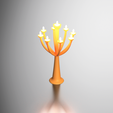 diwali-stand.png Candle holders 3d model