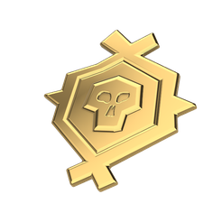 Noholes.png STL-Datei Sea of Thieves Legendary Eyepatch Emblem kostenlos herunterladen • Design zum 3D-Drucken, MissDeliana