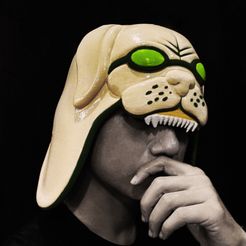 z4773149623592_9f2cffd0a74a1d4534de2537962b87ce.jpg Garp Dog Hat - One Piece Live Action Cosplay