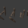 9.png Hip Bone Dagger - 3D file - STL