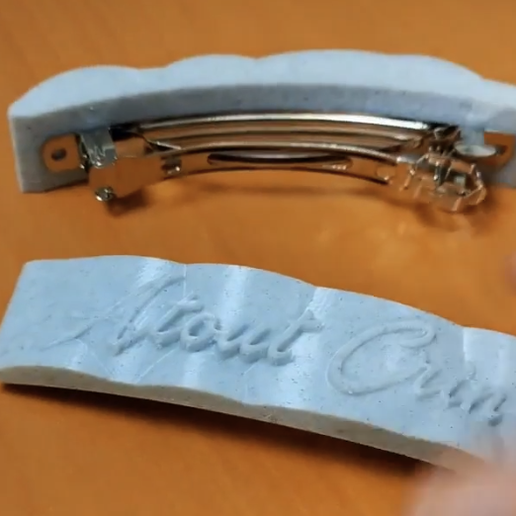 hair clips 9 models 3D model