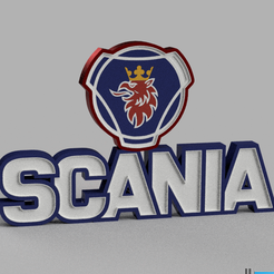 logo-1.png Fichier 3D boite lumineuse scania・Plan pour imprimante 3D à télécharger