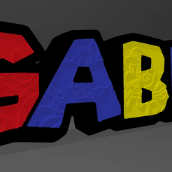 FOLDER.png Archivo 3D LAMPARA TEMA MARIO BROS CON NOMBRE GABRIEL・Modelo de impresión 3D para descargar