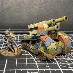 _1_9-WToiHty.jpg 3D file Renault Pattern Thump Gun- Presupported・Model to download and 3D print
