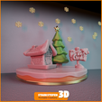Christmas-holidays-decors-3dprintables-xmastree-snow-decorss-snowman-3.png Christmas Decor 3D Pritable miniature Collection set