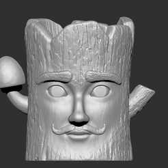 1.png 3D file POT STUMP VAR3・3D print model to download