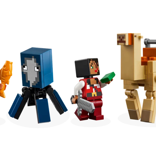 4.png PixelBricks3D -  MINECRAFT - The Pirate Ship Voyage