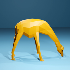 Capture3.PNG Файл STL thirsty giraffe・Модель для печати в 3D скачать, proCADdesigner