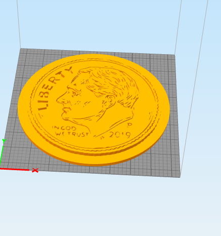 15.png STL-Datei Wanddekorationsset Münzen von Amerika・3D-Druck-Idee zum Herunterladen, satis3d