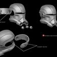magnets.jpg Custom trooper helmet inspired by Echo helmet from Bad Batch