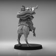 untitled.725.jpg STL file Sci Fi Napoleon on horse・3D printing template to download