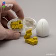 surprise_egg_truck_instagram_new.jpg Archivo STL gratuito 3D Printable Suprise Egg #1 - Tiny Haul Truck・Objeto imprimible en 3D para descargar